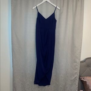 Express Black Sleeveless Slip Maxi Dress